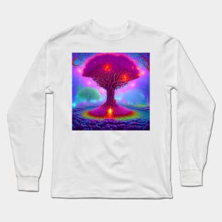 The Vibrant Tree of Souls Long Sleeve T-Shirt